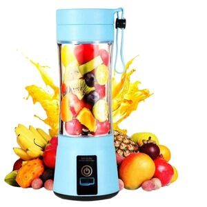 Blue Portable Personal Blender,Mini‎ Juicer Cup Smoothie Maker ,USB Charger